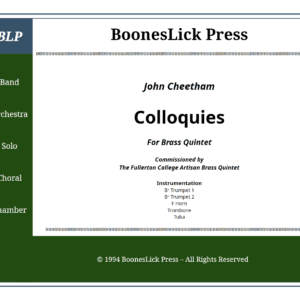 Colloquies