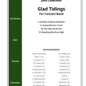 Glad Tidings